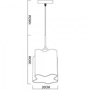 Светильник подвесной Arte Lamp A3479SP-1CC