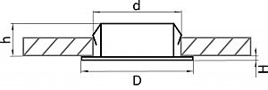 Мебельный светильник Lightstar Mobiled 003135