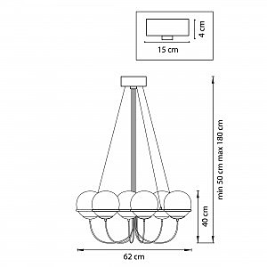 Подвесная люстра Lightstar Globo 803267