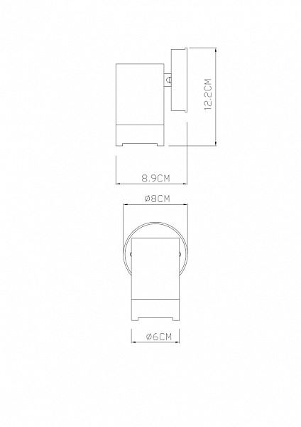 Уличный настенный светильник Arte Lamp Atlas A3503AL-1BK