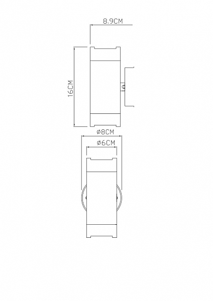 Уличный настенный светильник Arte Lamp Atlas A3503AL-2BK