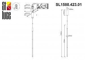 Светильник подвесной ST Luce Ralio SL1580.423.01