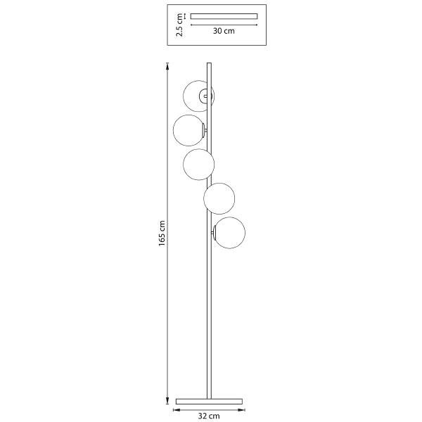 Торшер Lightstar Croco 815757