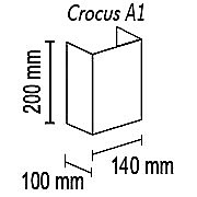 Настенное бра TopDecor Crocus Glade Crocus Glade A1 10 329g