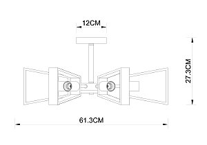 Потолочная люстра Arte Lamp Brussels A8030PL-6WH