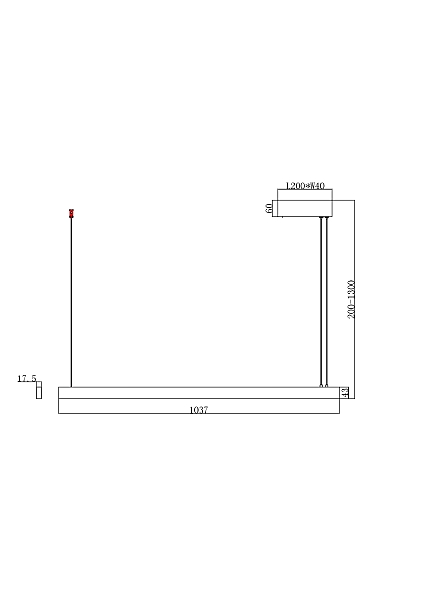 Светильник подвесной Arte Lamp Lao A2189SP-1BK