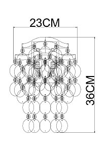 Настенное бра Arte Lamp Pipirima A4065AP-2SG