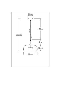 Светильник подвесной Arte Lamp Padova A2404SP-33AM