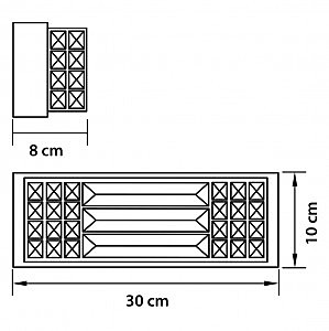 Настенное бра Osgona Limpio 722640