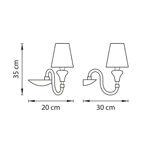 Настенное бра Lightstar Otto 809616