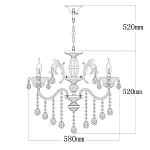 Подвесная люстра MW Light Селена 482013105