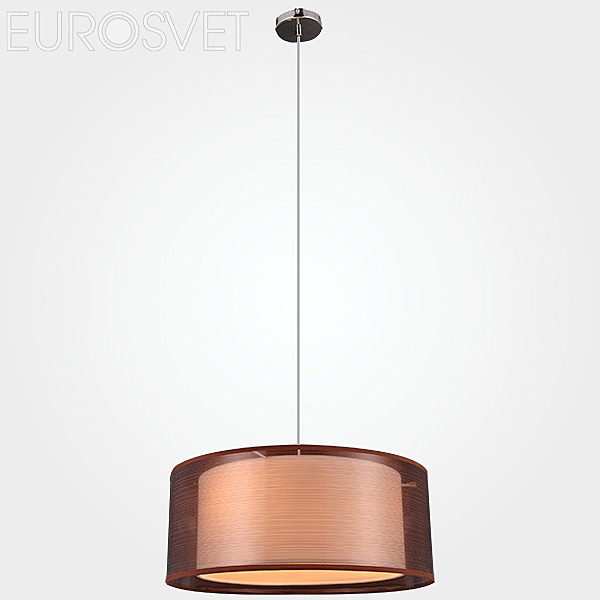 Светильник подвесной Eurosvet Вито 50036/3 коричневый