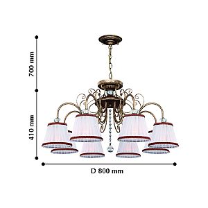 Подвесная люстра F-Promo Amanda 2151-8PC