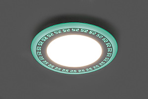 Встраиваемый светильник с узорами AL2440 29597 Feron