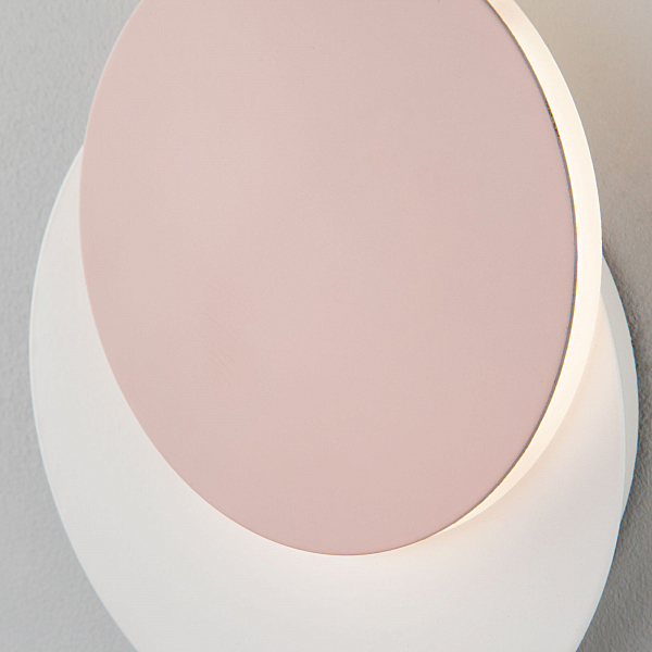 Настенное LED бра Eurosvet Figure 40135/1 белый/розовый