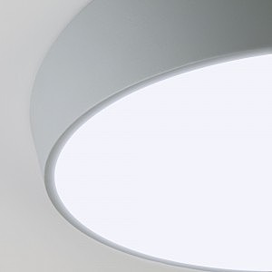 Потолочный LED светильник Eurosvet Visual 90113/1 серый