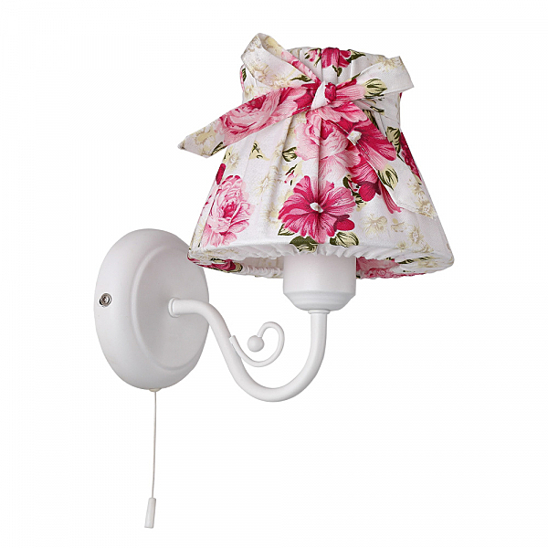 Бра с цветочками Margherita A7021AP-1WH Arte Lamp