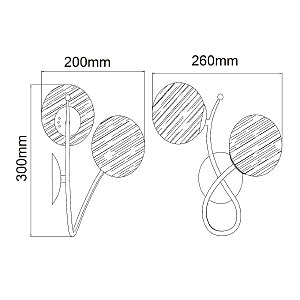 Настенное бра MW Light Оливия 306023502