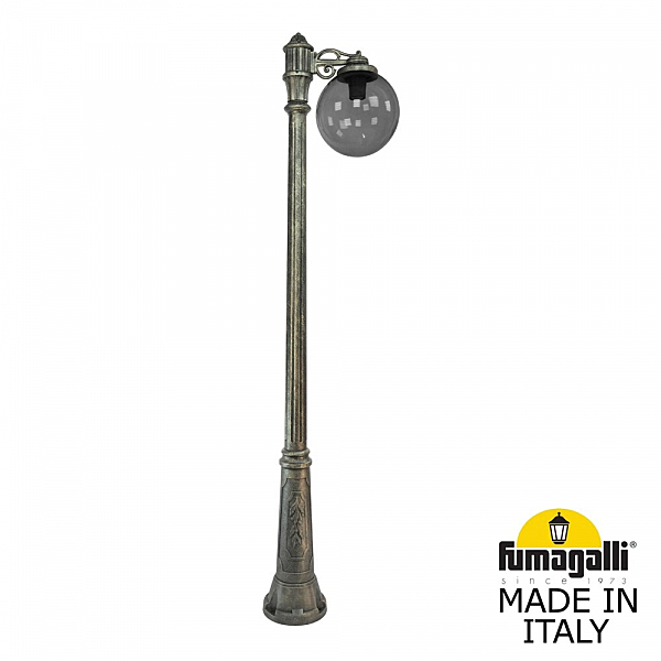 Столб фонарный уличный Fumagalli Globe 300 G30.157.S10.BZE27