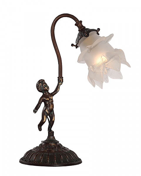 Настольная лампа с человечками Эльза T17050/1PCRG Lumien Hall