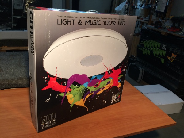 Светильник потолочный Citilux Light & Music CL703M101
