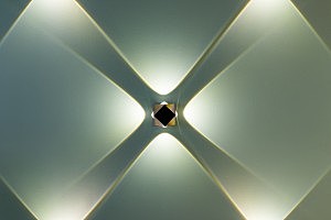 Уличный LED настенный светильник Odeon Light Diamanta 4218/4WL