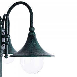 Столб фонарный уличный Arte Lamp MALAGA A1086PA-3BG