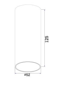 Накладной светильник Maytoni Focus Led C056CL-L12W4K