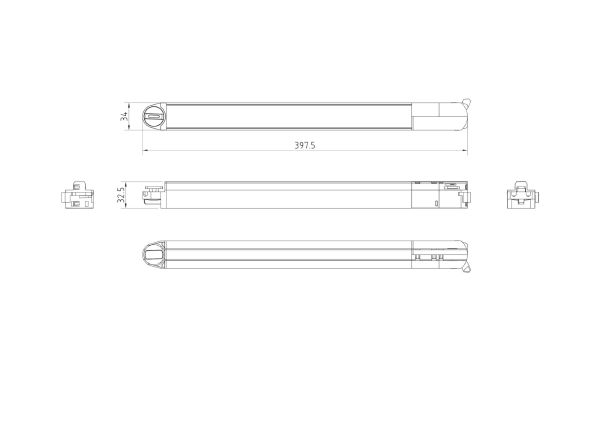 Трековый светильник Maytoni Single phase track system TR000-1-10W4K-W