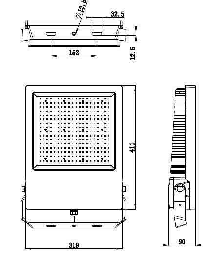 Прожектор уличный Deko-Light Atik 732043