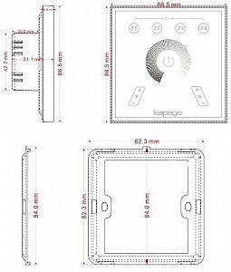 Пульт к светодиодной ленте Deko-Light RF 843018