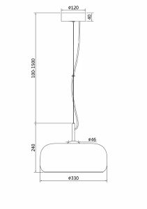 Светильник подвесной Maytoni Madmen MOD127PL-L6AM