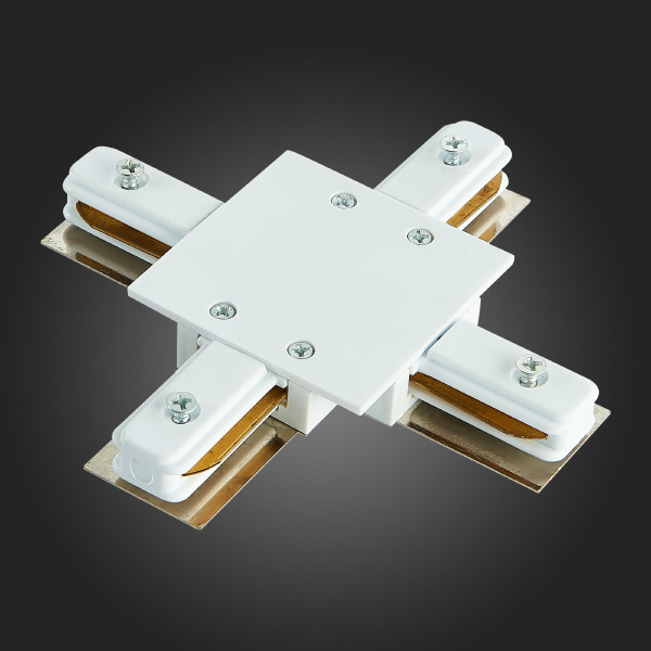 Коннектор X-образный для однофазного встраиваемого шинопровода ST Luce ST013 ST013.549.00