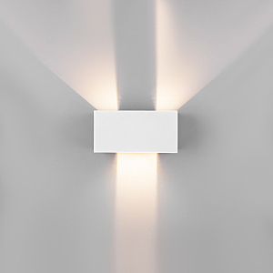 Уличный настенный светильник Elektrostandard Winner WINNER DOUBLE LED белый (35137/W)
