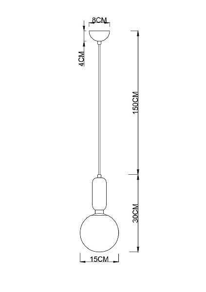 Светильник подвесной Arte Lamp Bolla-Sola A3315SP-1PB