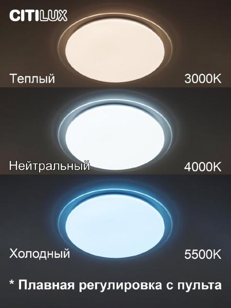 Светильник потолочный Citilux Спутник CL734900G