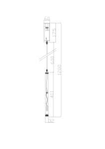 Светильник подвесной Freya Telescope FR5168PL-L3CH