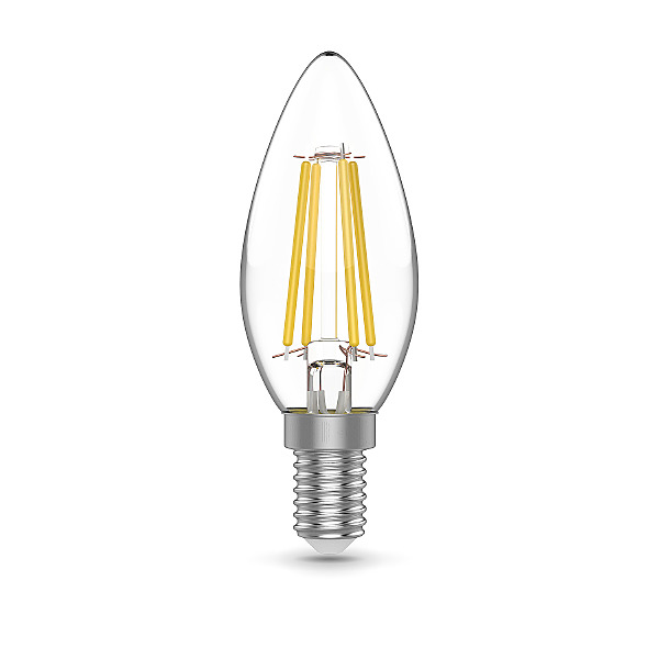 Светодиодная лампа Gauss Basic Filament Свеча 1031215