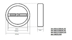 Подвесная люстра KINK Light Тор 08213,19A(4000K)