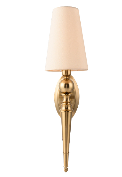 Настенное бра Crystal Lux PER PER AP1 BRASS/BEIGE