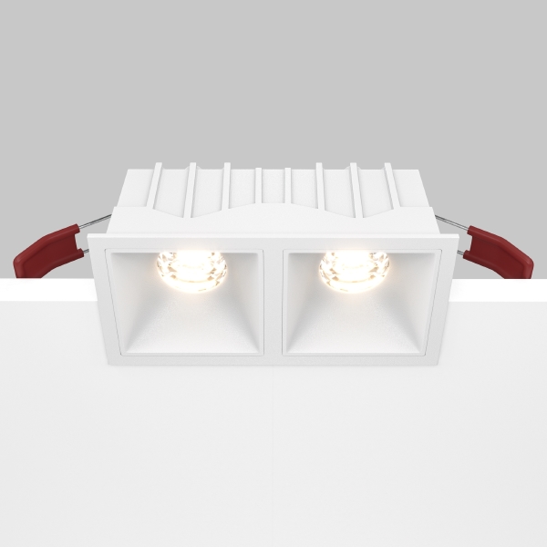Встраиваемый светильник Maytoni Alfa LED DL043-02-10W3K-D-SQ-W