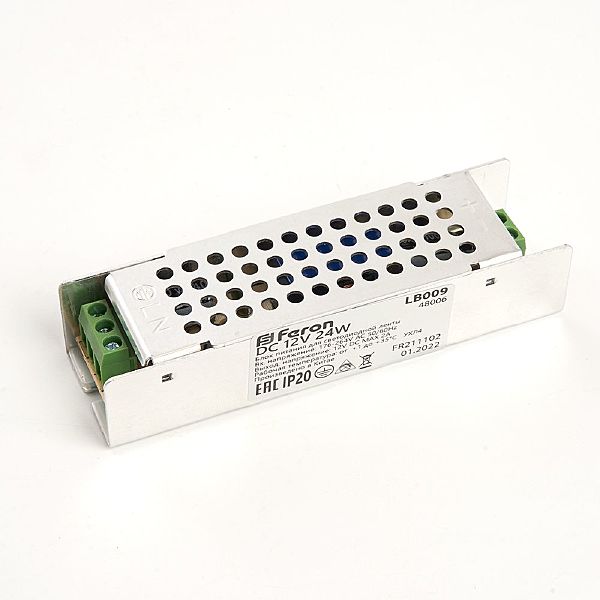 Трансформатор электронный для светодиодной ленты Feron LB009 48006
