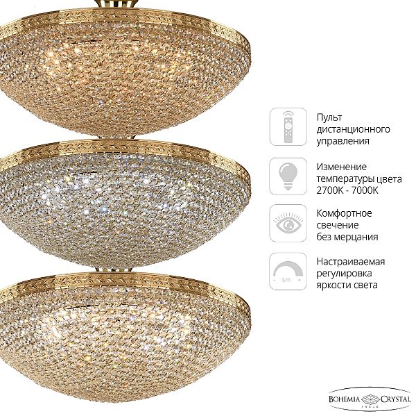 Потолочная люстра Bohemia 1932 19321/55IV/LED-DIM G