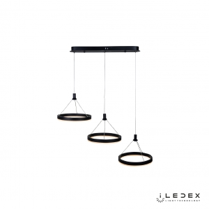 Светильник подвесной ILedex Libra D075-3 BK