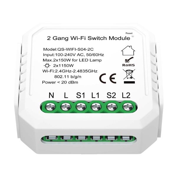 WIFI реле 2 канала ST Luce Around ST9000.500.02C