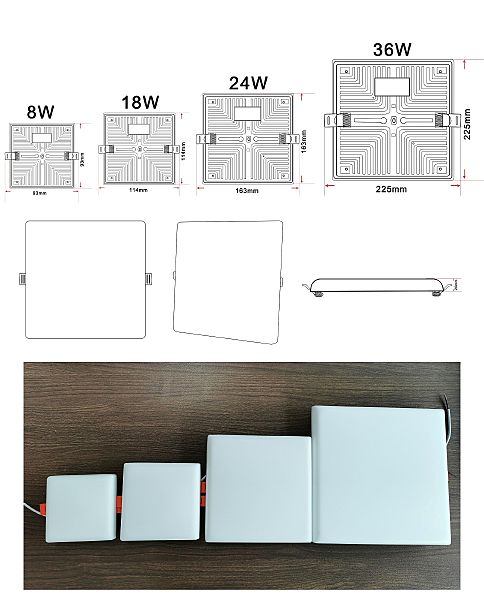 Встраиваемый светильник Zortes Cloud ZRS.57794.8