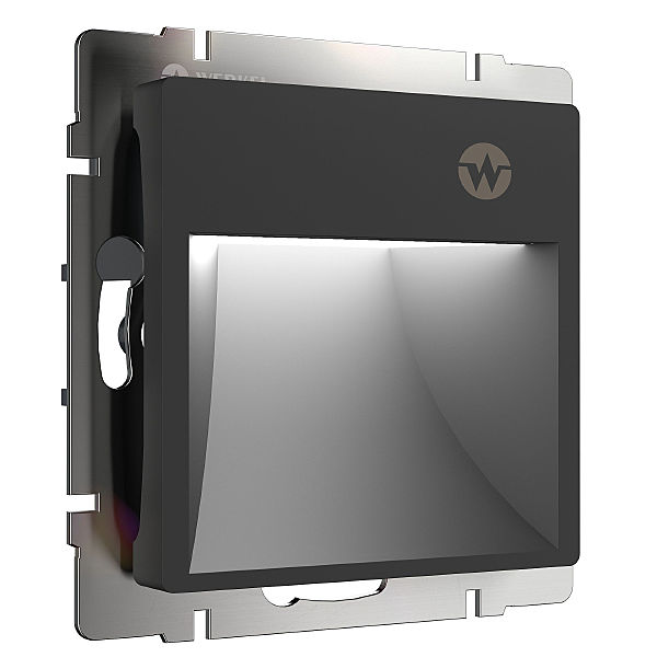 Werkel W1154608/ Встраиваемая LED подсветка три режима с датчиком движения (черный матовый)