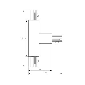 Коннектор для шинопровода Arlight C 4Tr 026149