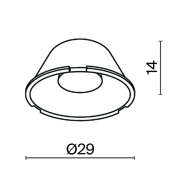 Линза Maytoni Downlight LensD29-15