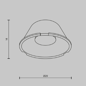 Линза Maytoni Downlight LensD29-15